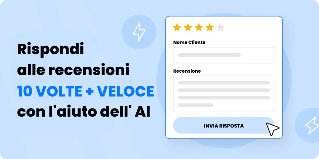 Recensioni Google, rispondi con l'Intelligenza Artificiale EasyStar Recensioni Google, rispondi con l'Intelligenza Artificiale EasyStar